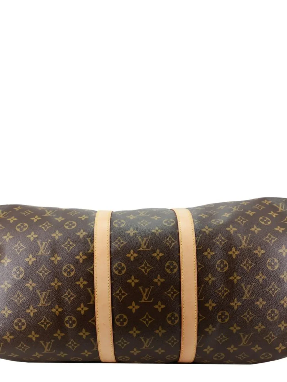 Louis Vuitton  Keepall 55 Monogram Canvas Travel Bag Brown